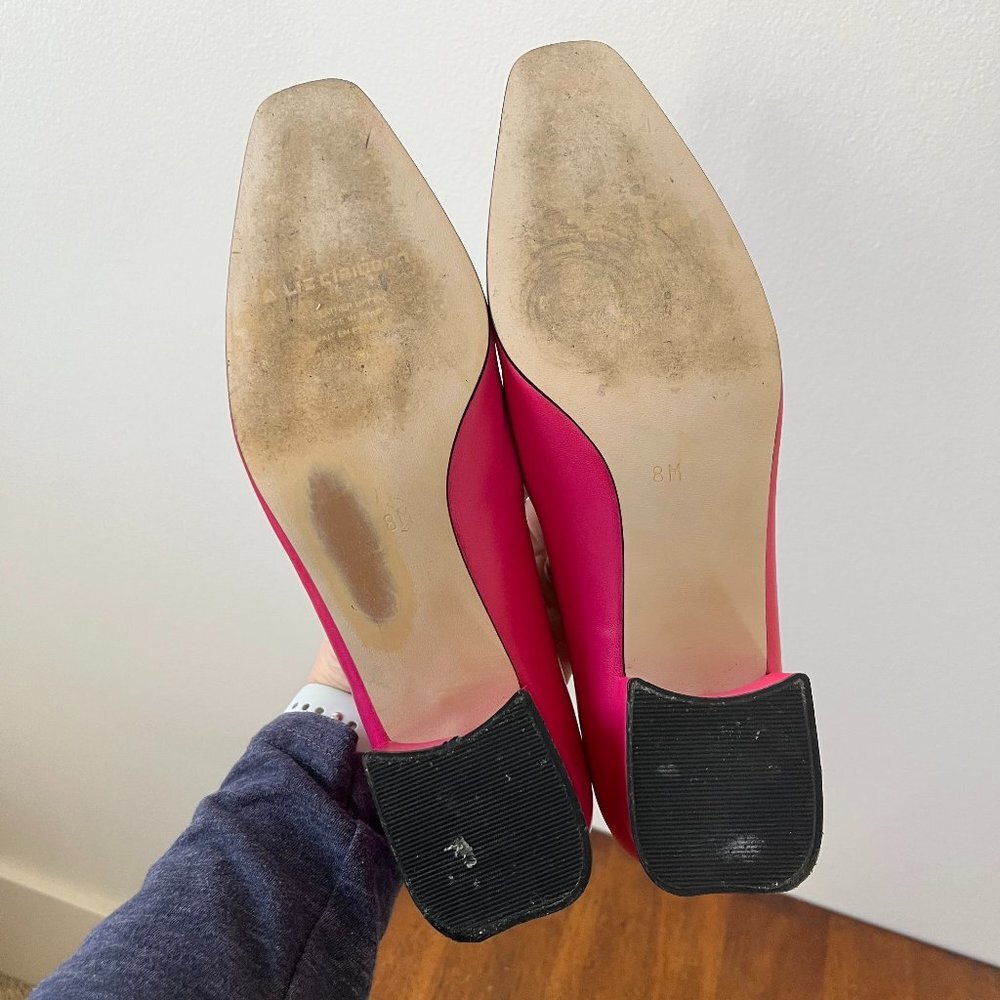 Liz Claiborne Pink Leather Heels - Picture 9 of 13